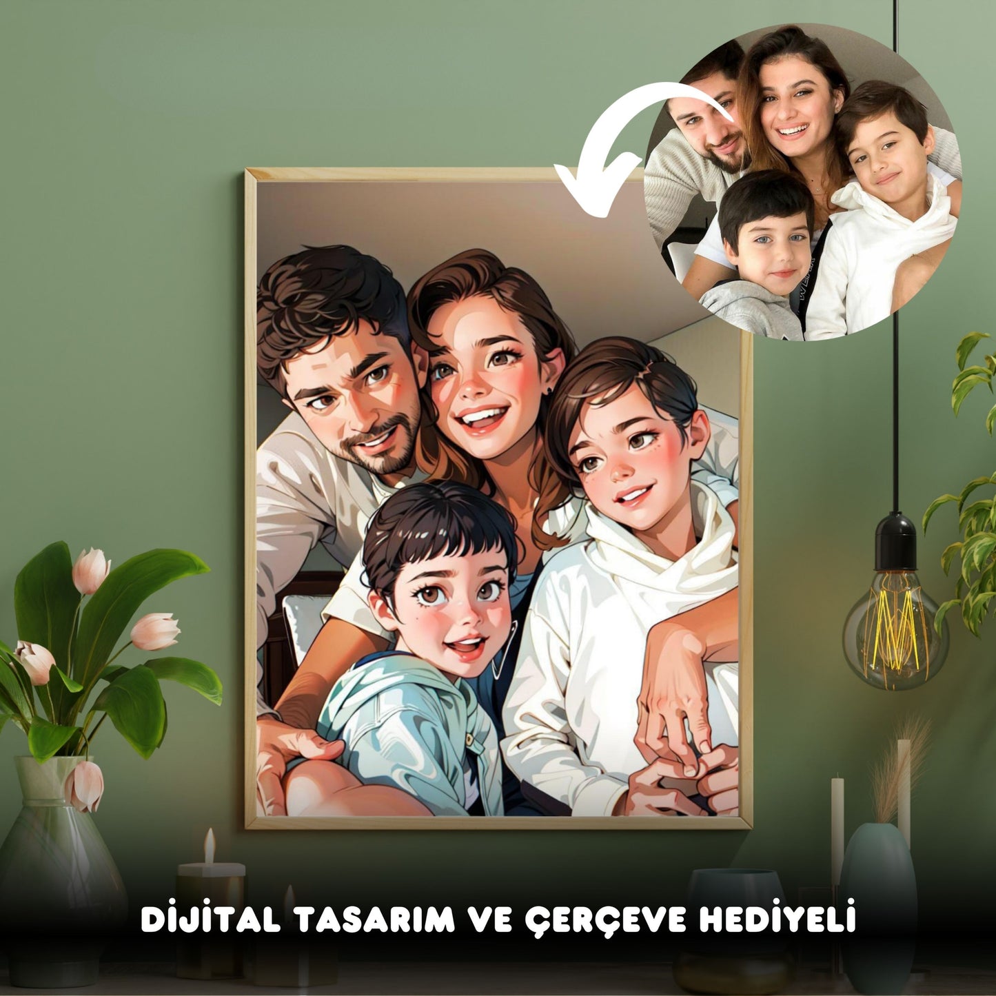 3D SEVGİ TABLOSU
