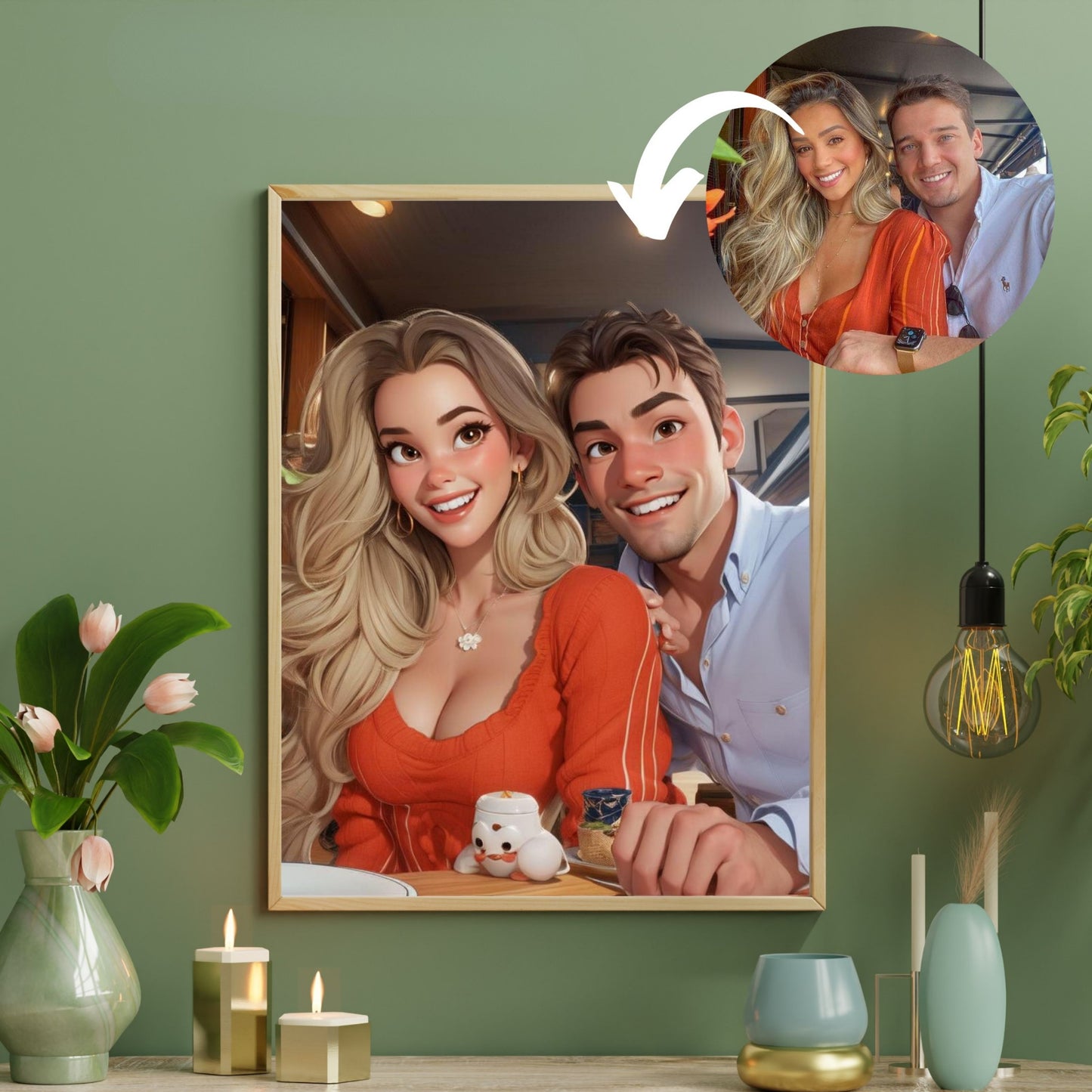 3D SEVGİ TABLOSU